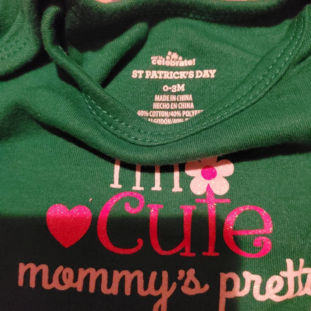 Disney/ Lucky Lass 4‎ Baby Onsies 0-3 months Bundle...Free Add On To Bundle - Picture 4 of 4